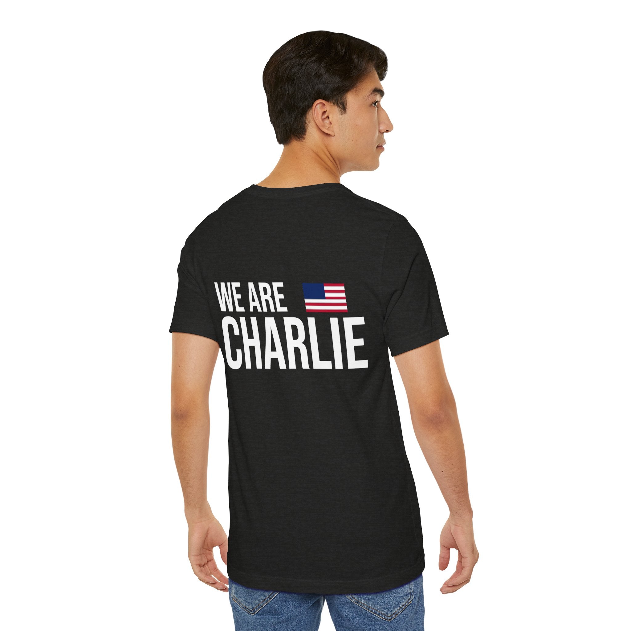 WE ARE CHARLIE Patriotic T-Shirt