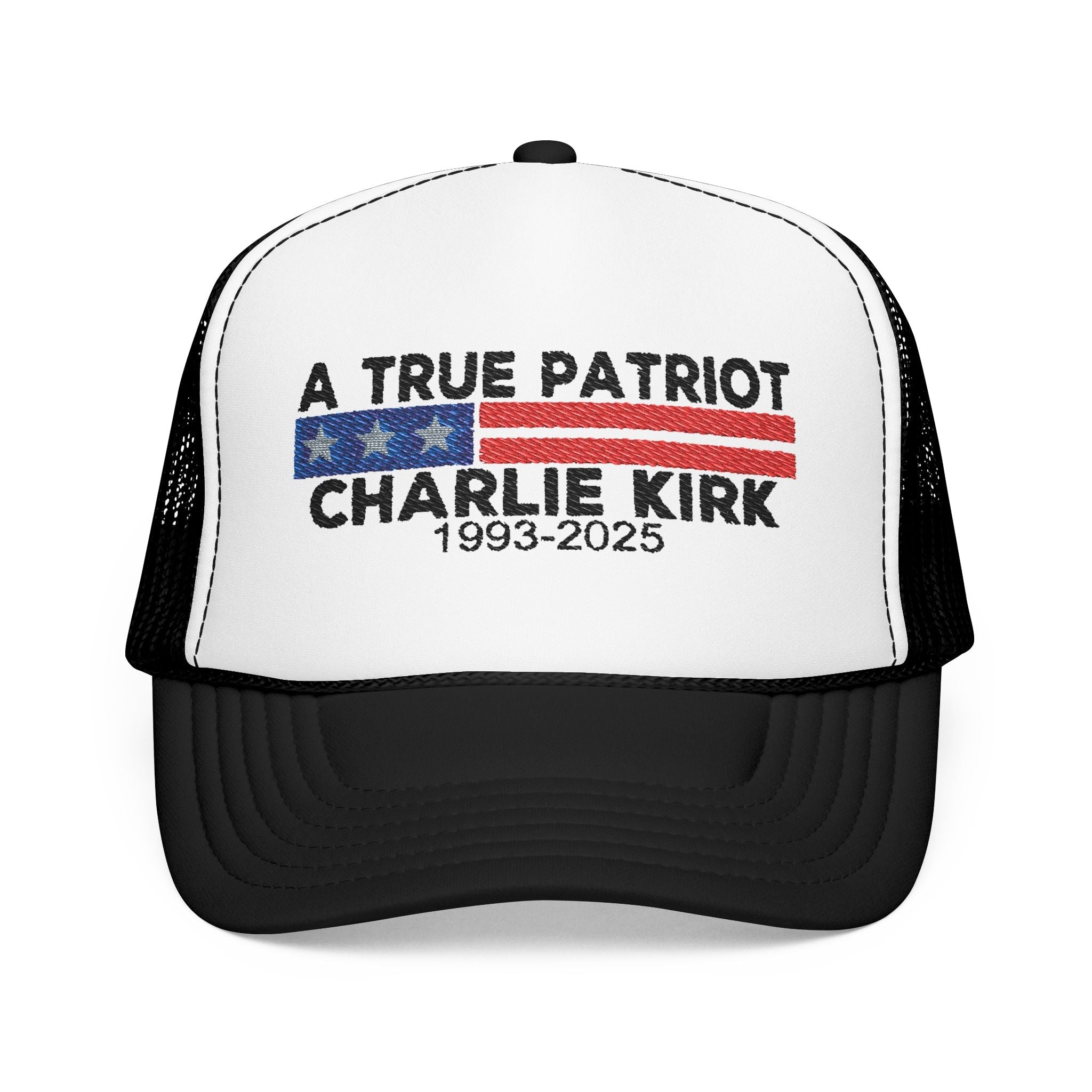 True Patriot Charlie Kirk Embroidered Hat
