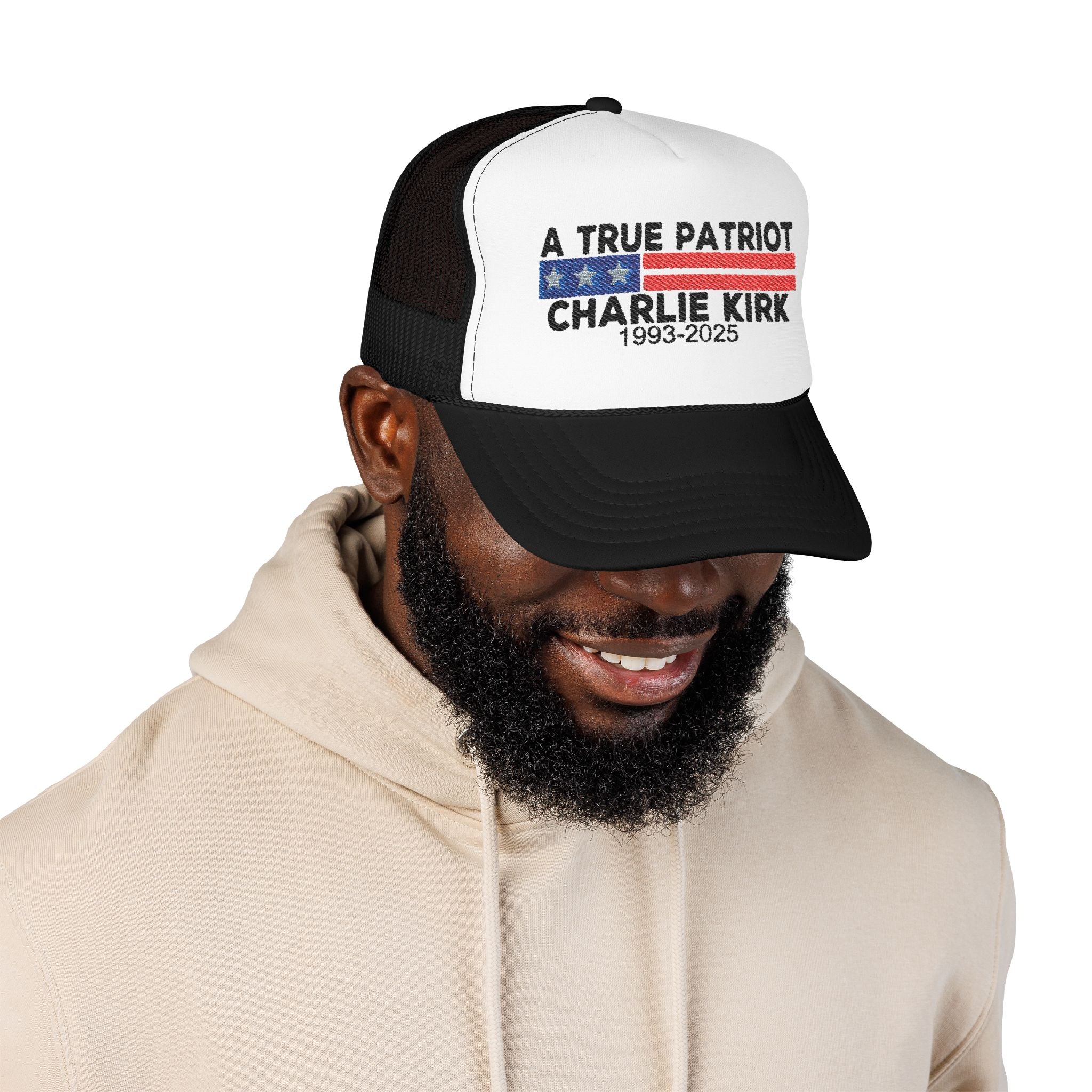 True Patriot Charlie Kirk Embroidered Hat