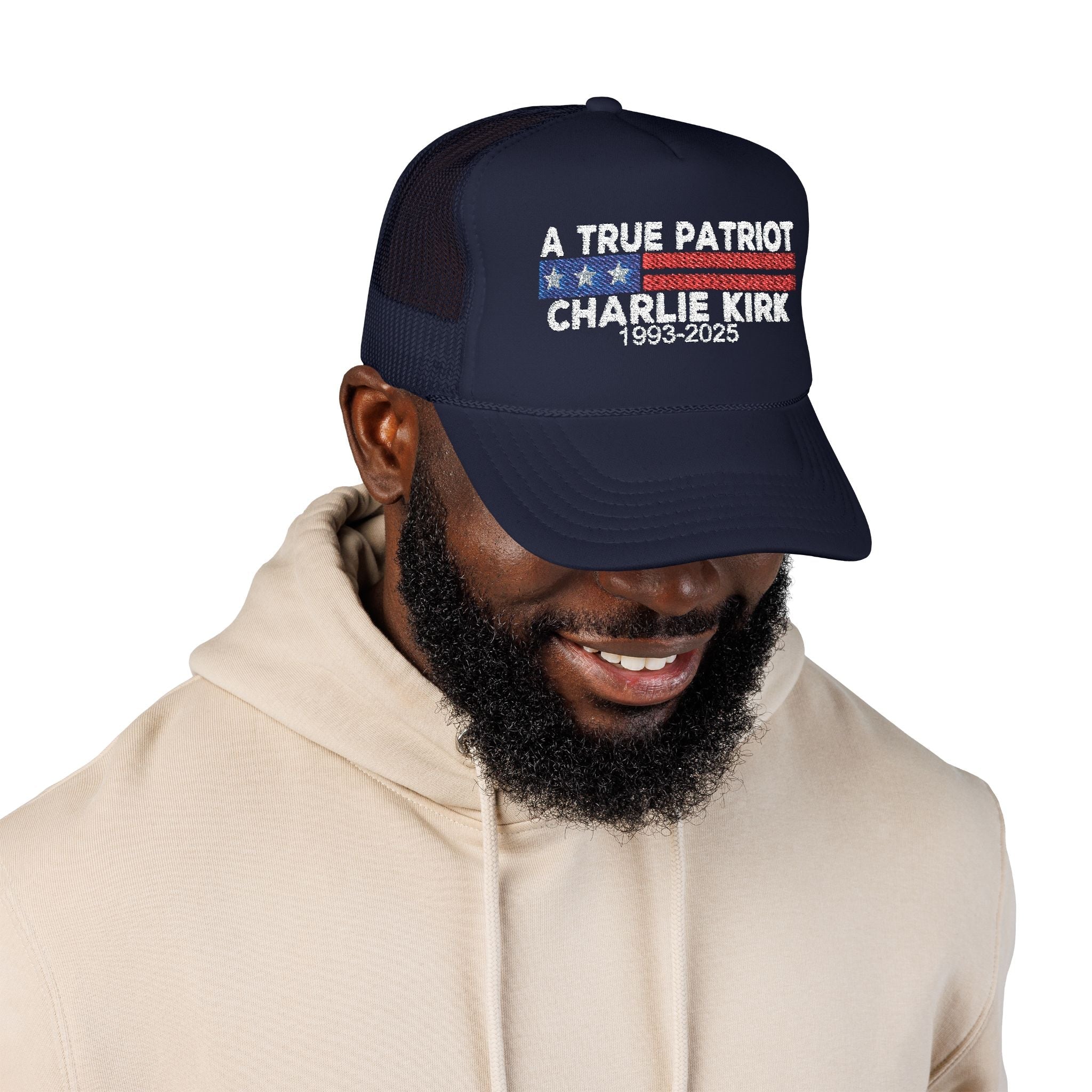 True Patriot Charlie Kirk Embroidered Hat