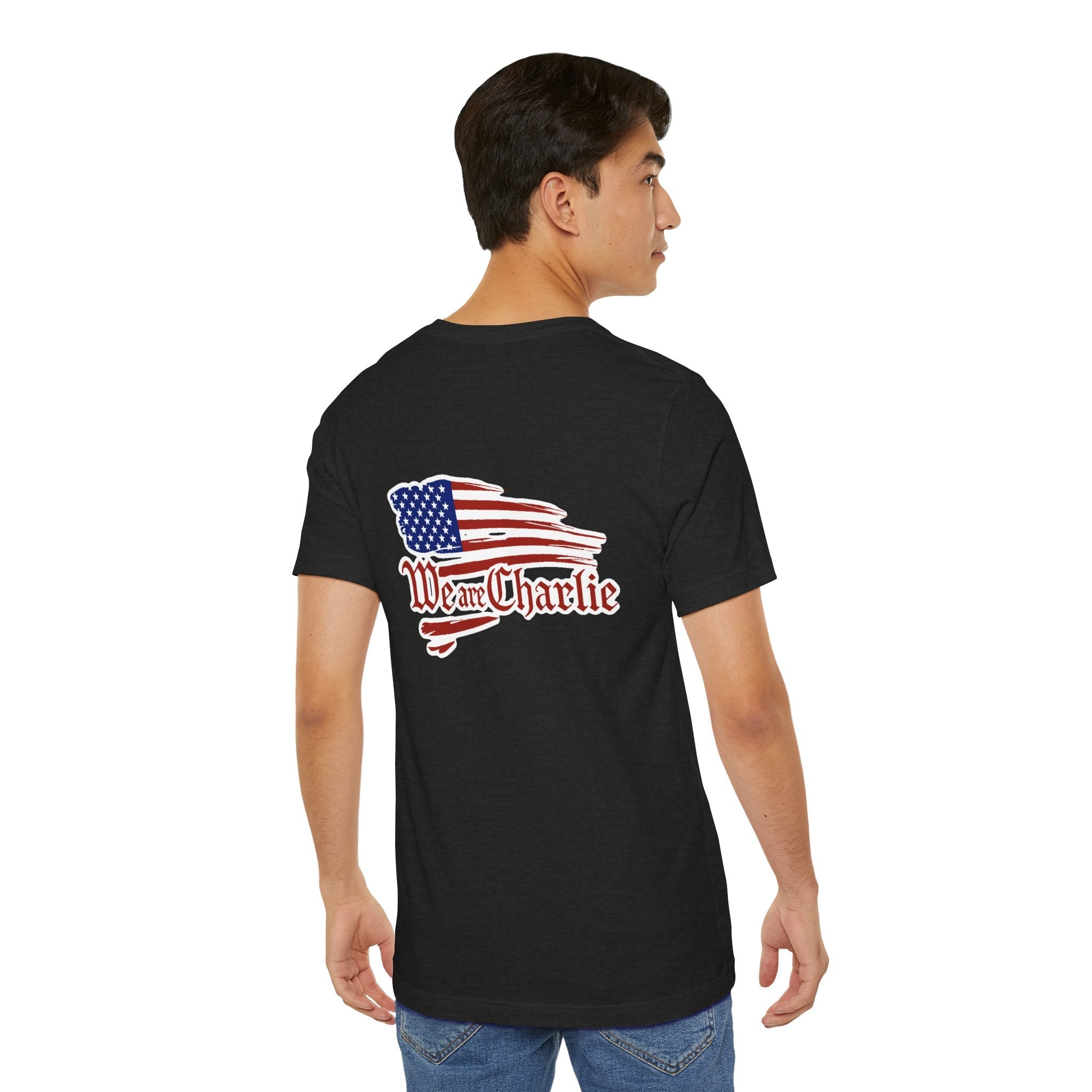 WE ARE CHARLIE Patriotic T-Shirt