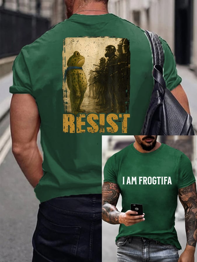 Men's FDT Portland Frog  Print T-Shirt