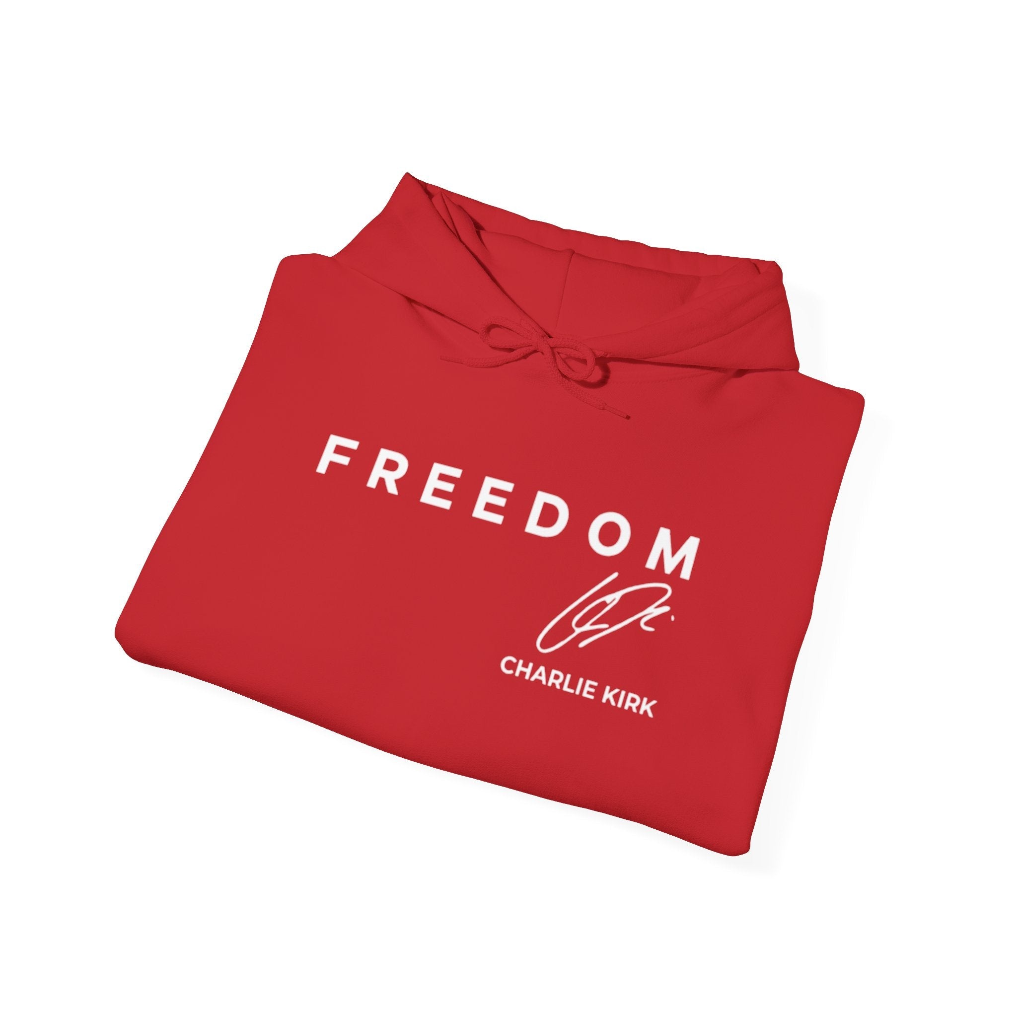 FREEDOM Charlie Kirk Hoodie (Signature)