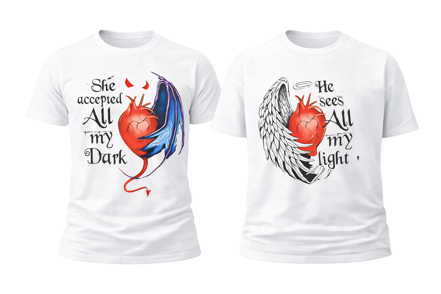 Dark & Light – Soulmate Couple Series