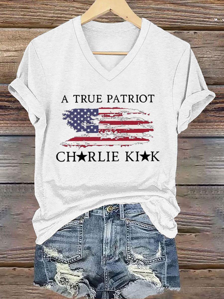 Women's Turning Point Flag Printed T-Shirt
